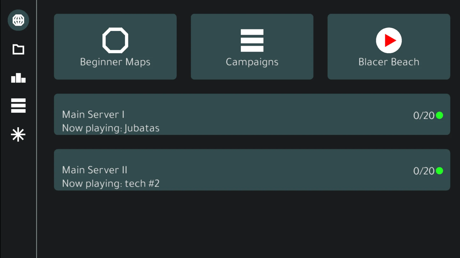 Blacer screenshot